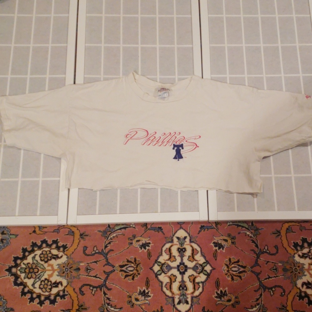 Vintage Philadelphia Phillies custom crop top